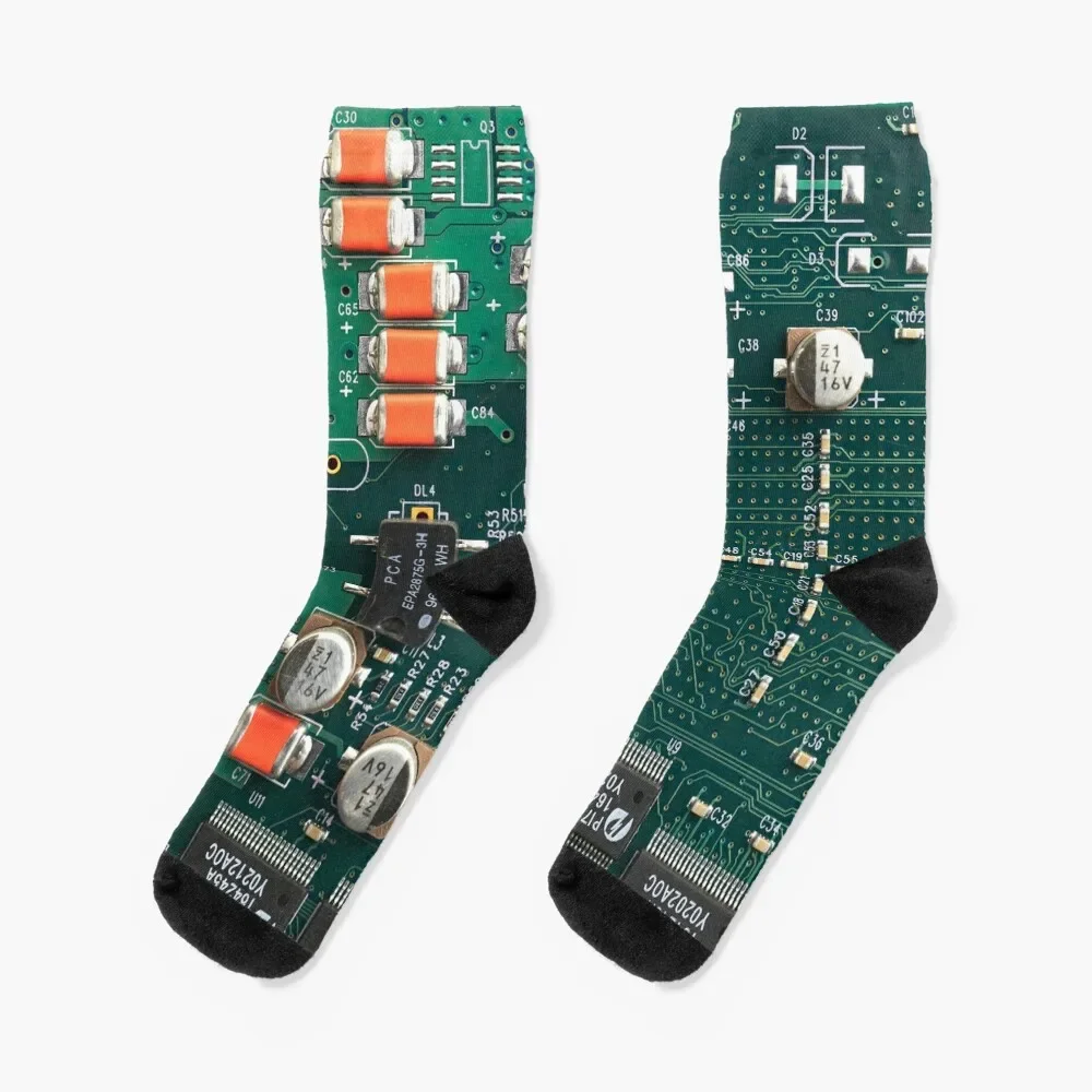 Circuit Board Socks loose sports stockings cartoon Boy Child Socks Women's