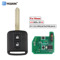 5WK4876 5WK4818 Remote Car Key For Renault Maxity Nissan Qashqai Elgrand X-TRAIL Navara Micra K12 Note Cabster NV200 Pathfinder