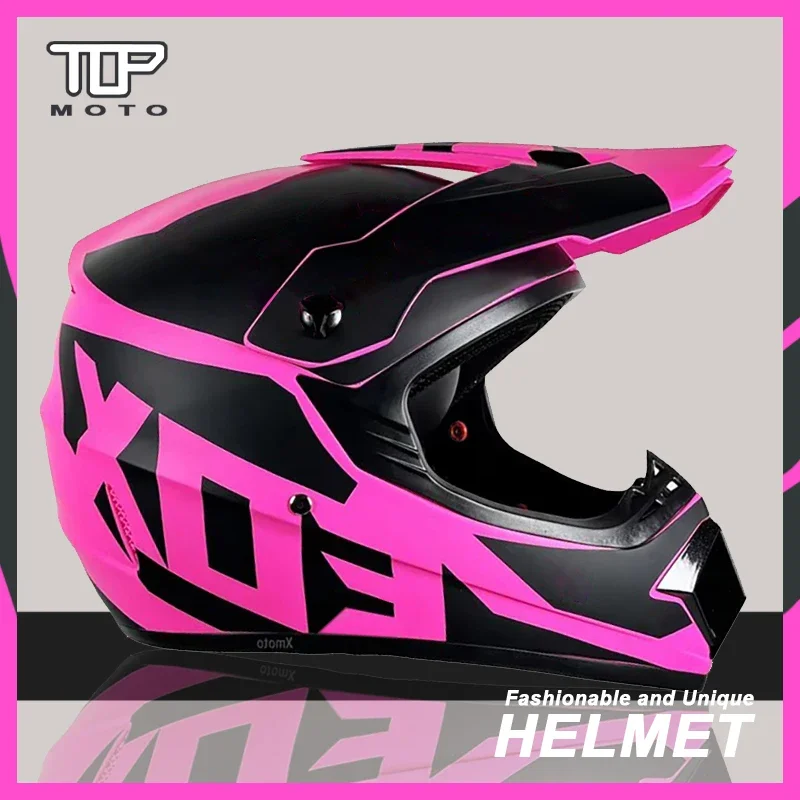 

Youth Motorcycle Helmet Children Off Road Capacete Dirt Bike Downhill ATV DH Go-kart Cross DOT Approval Mountain Bike For Kids