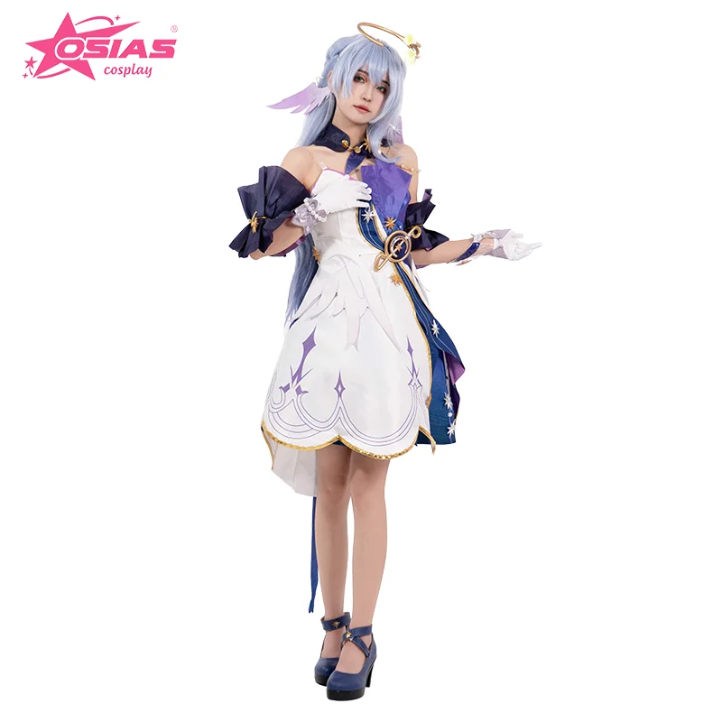 

OSIAS Robin Cosplay Costume Set Robin wig Robin shoes Honkai: Star Rail