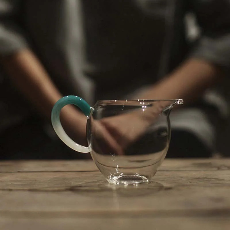 

Glass fair cup, imported thickened heat-resistant, high-end tea dispenser, tea making accessories