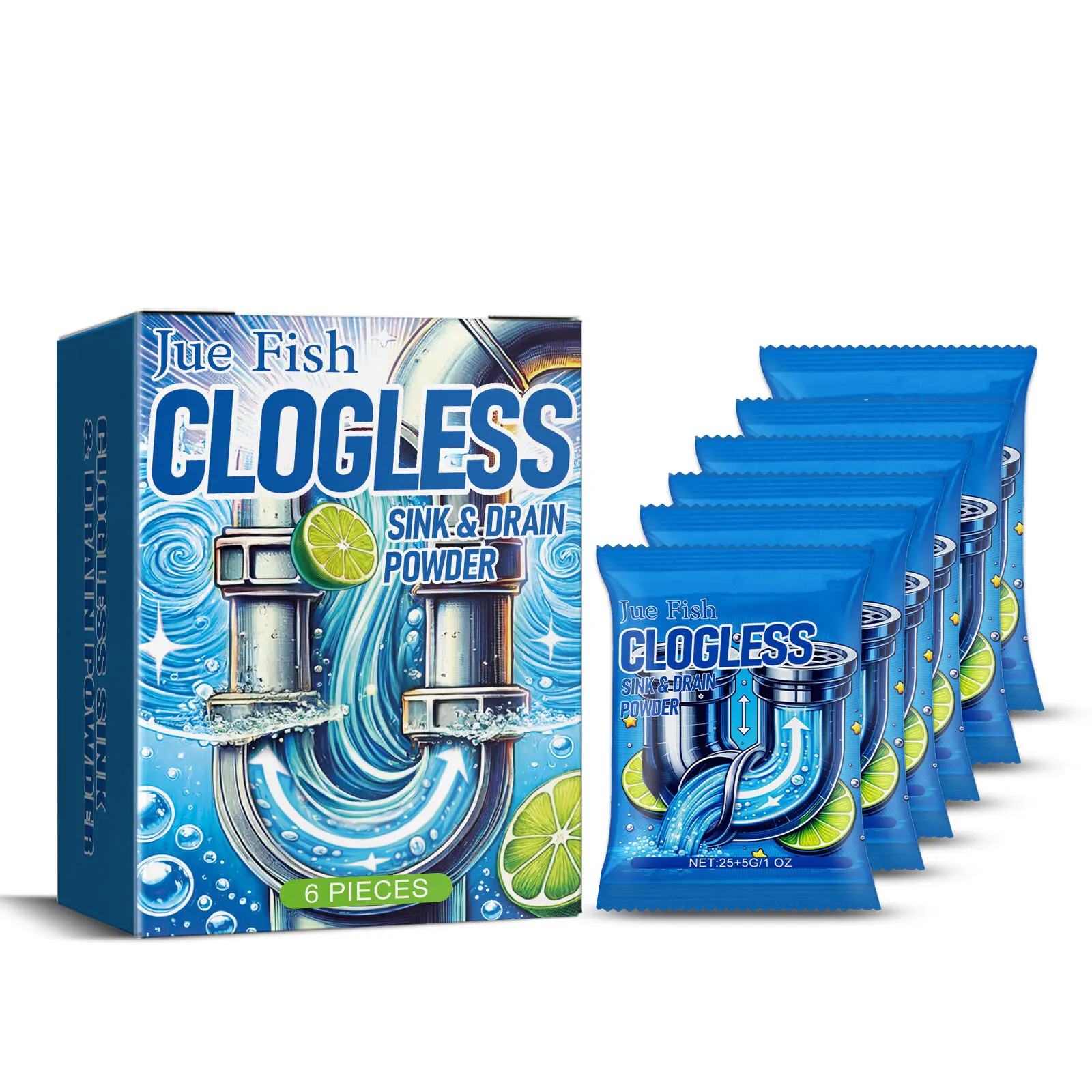 

Очиститель для кухни, туалета, сливной порошок, засорение масляных пятен, дезодорирующий, очищающий, разблокирующий