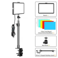 6 Inch Camera Photo LED Video Panel Light Optional with Power Adapter hotography Lighting For Live Stream Photo Studio Fill Lamp