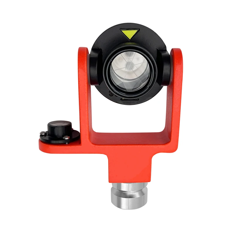 102 Mini Prism System With Side Mounted Bubble Vial Design 0/-30mm Matel For Total Station Surveying GPS