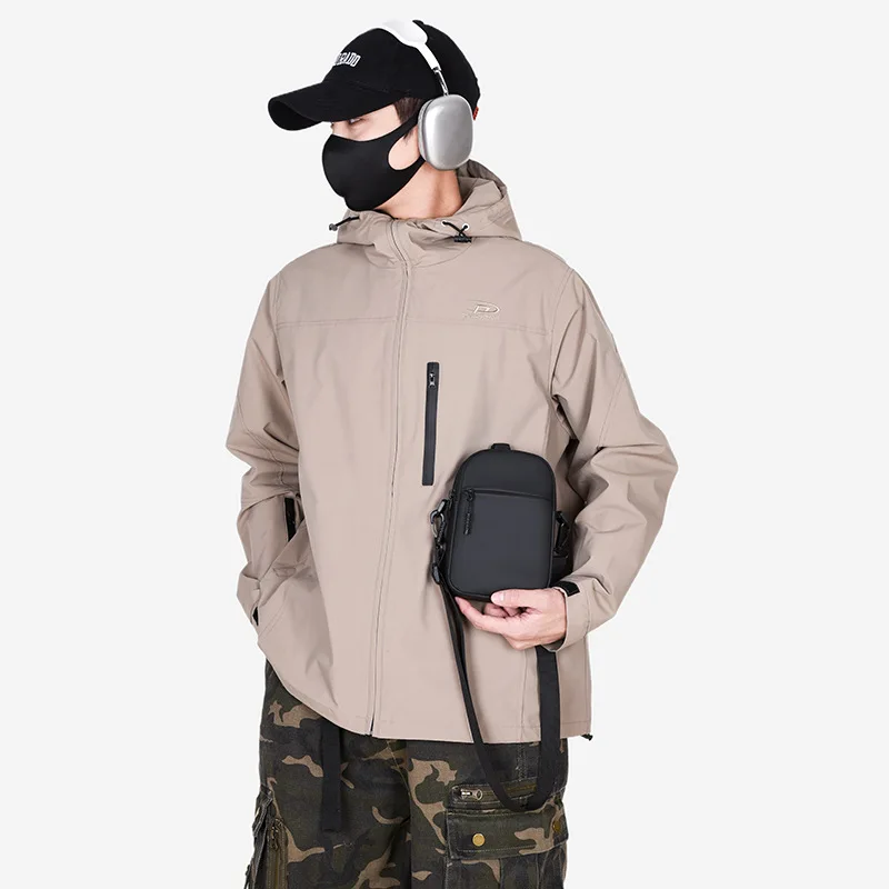 

Men'S Bag Mini Mini Backpack Chest Bag Compact Diagonal Bag For Urban Daily Use Casual