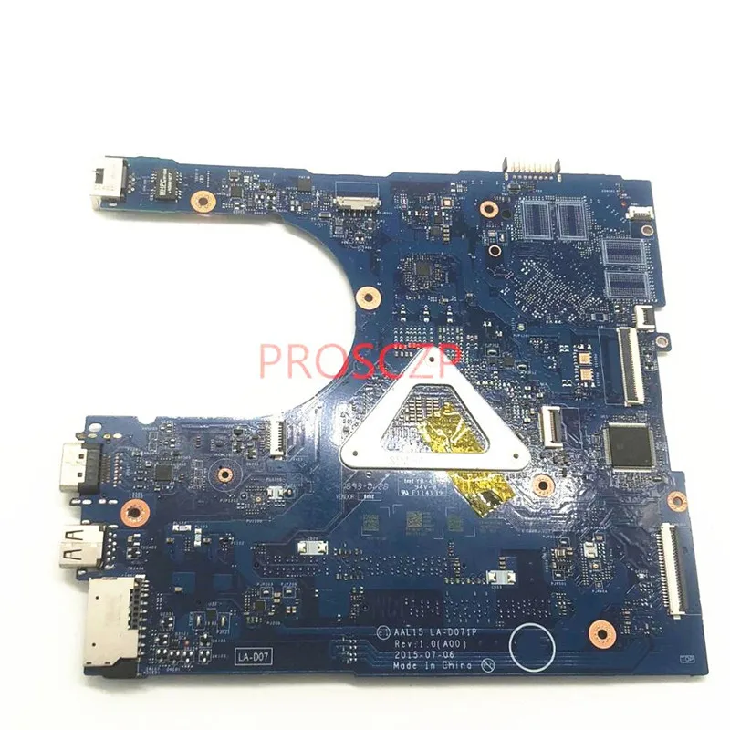 CN-0M4MY2 0M4MY2 M4MY2 W/ I5-6200U CPU 2.3Ghz Mainboard For Dell 3459 3559 5459 5559 AAL15 LA-D071P Laptop Motherboard Working