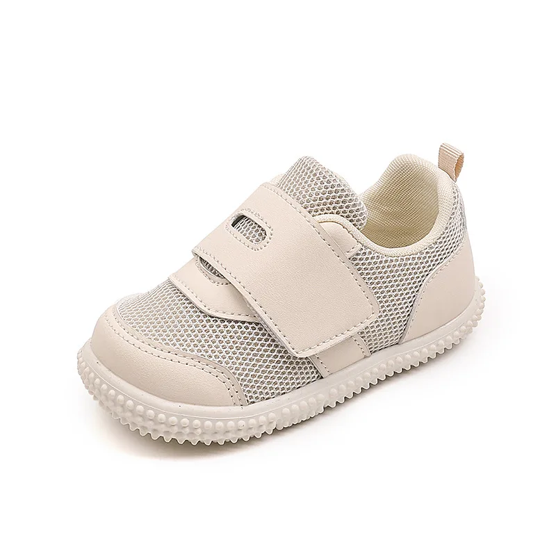 New Kids Shoes Anti-slip Soft Bottom Baby Sneakers Children Casual Flats Boys Girls Sports Shoe Mesh Soft Sole Toddler Shoes