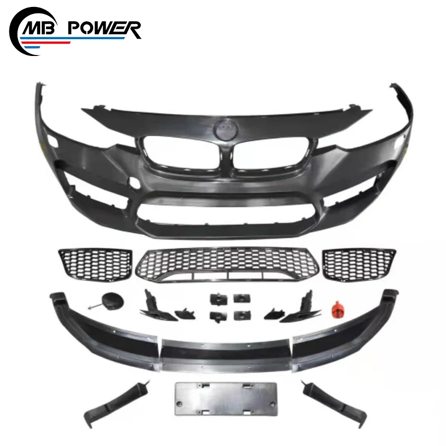 

New 3 Series F30 Front Bumper For F30 To M5 Style Body Kit With Front Bumper PP Material