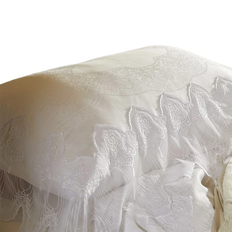 

60 cotton pillowcases Cotton lace pillowcase soft and breathable pillowcase replacement