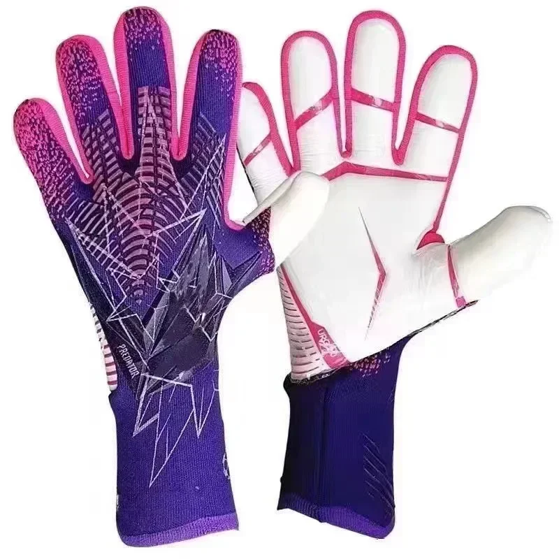 Professional Goalkeeper Football Gloves Adult Children Soccer Sports Training Game Non-slip Breathable Fingers Protection Gloves