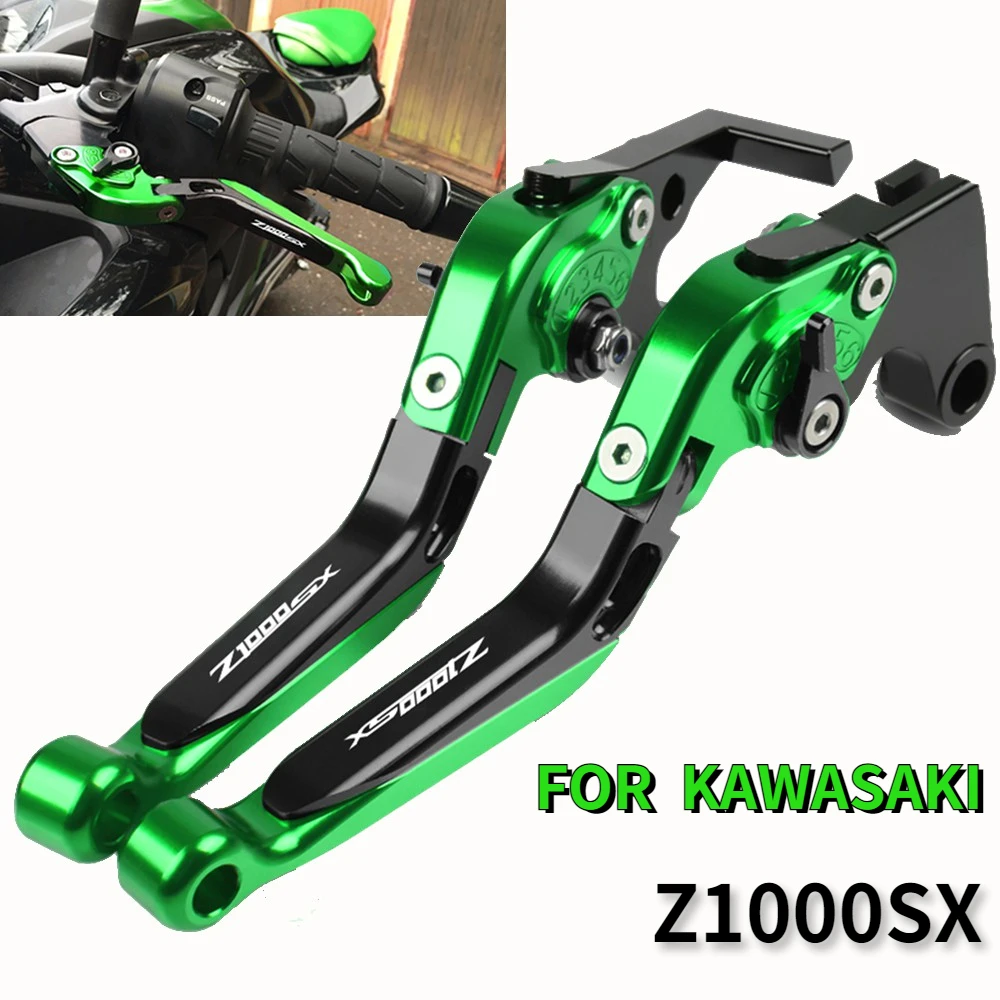 For Kawasaki Z1000SX 2011-2016 Motorcycle Brake Clutch Lever Folding Extendable Adjustable Motorbike Parts