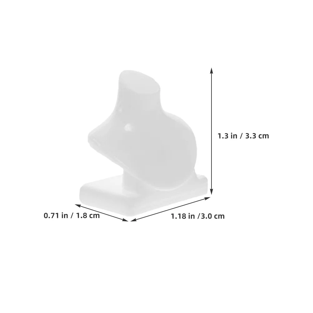 40 pezzi in miniatura per casa delle bambole, porta gioielli, porta collane, piccolo espositore per gioielli, organizer decorativo in miniatura per bambini