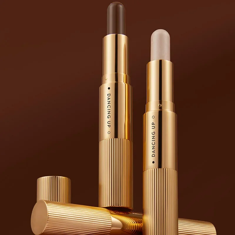 ダンシングアップ ダブルエンド フェイスハイライト チャーミングフェイス オイルコントロール コンシーラーペンシル フェイシャルハイライト コレクター リペアスティックペン