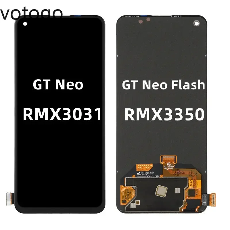 LCD Display Replacement For Realme GT Neo RMX3031 / Neo Flash RMX3350 6.43\