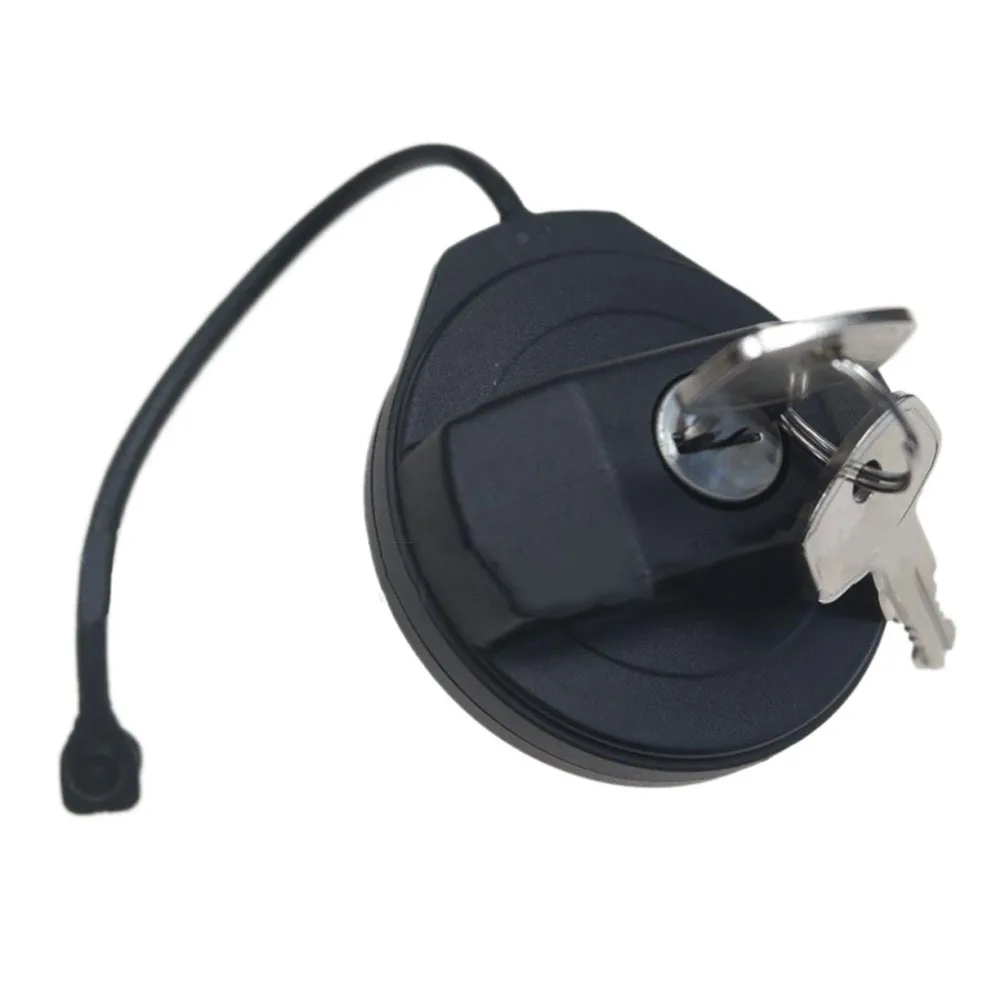 

For Land Rover BLACK Fuel Filler Cap With Keys For Defender 90 110 130 LR075664 LR032977 Fuel Filler Cap Car Exterior Parts
