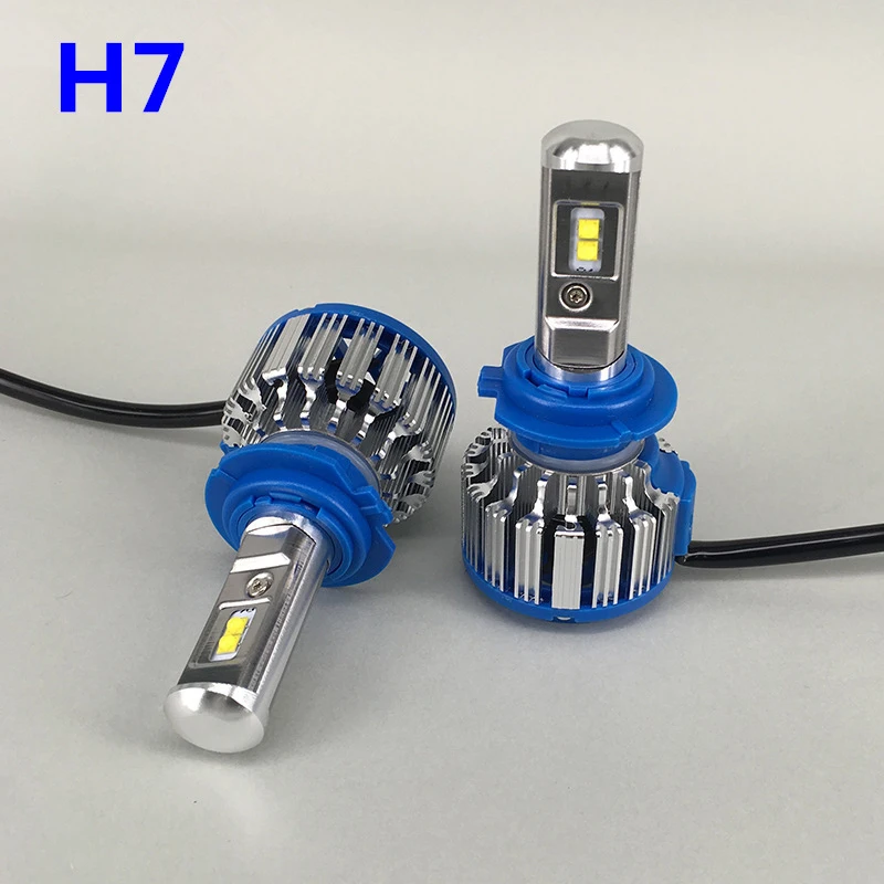 

T1 H4 Led Headlight H7 H1 H7 H11 H13 9004 9005 9006 9007 881 70W 7000LM Car Light Auto Fog Lamp Automobile Bulb White 6000K