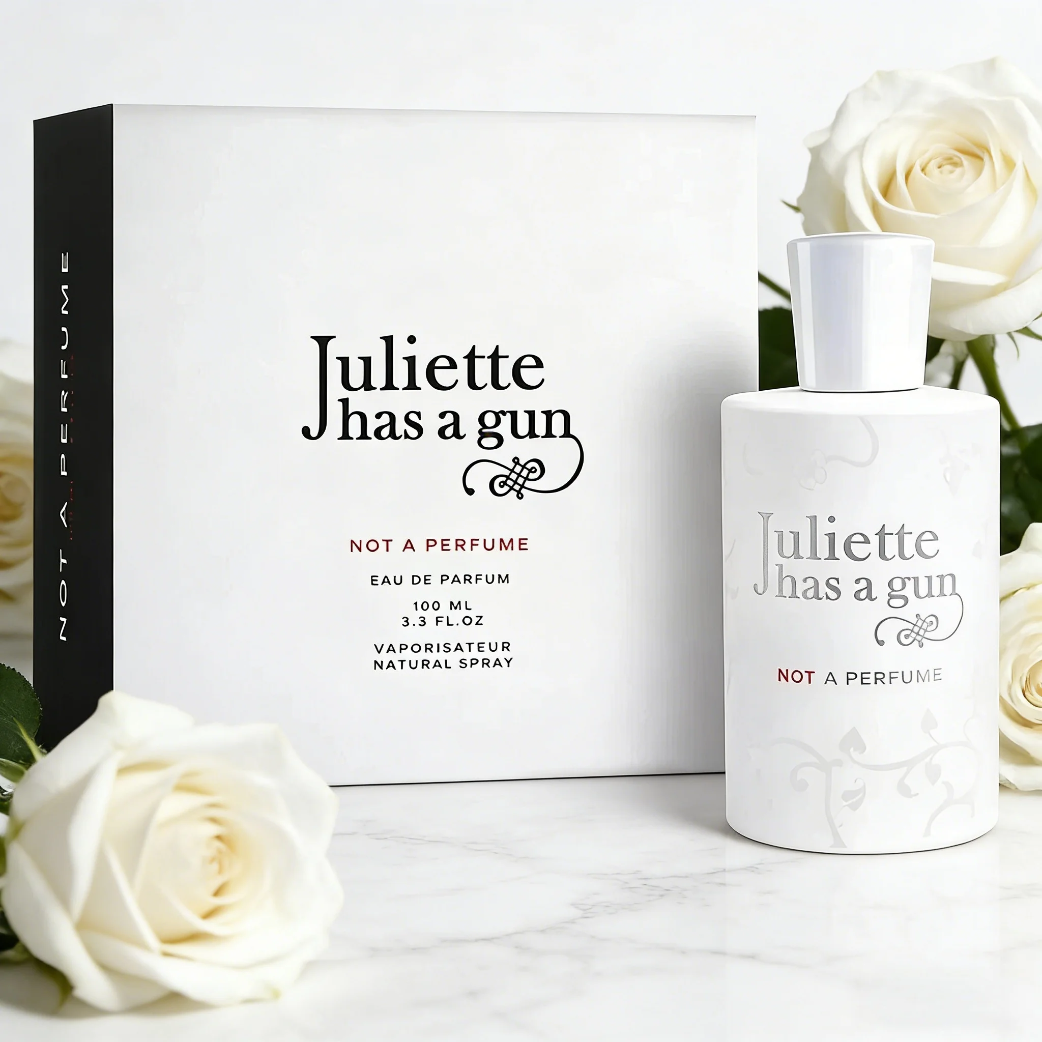 

Juliette Has A Gun Not A Perfume Eau de Parfum 100ml, Clean Musky Unisex Perfume, Long Lasting Minimalist Fragrance, Perfect Hol