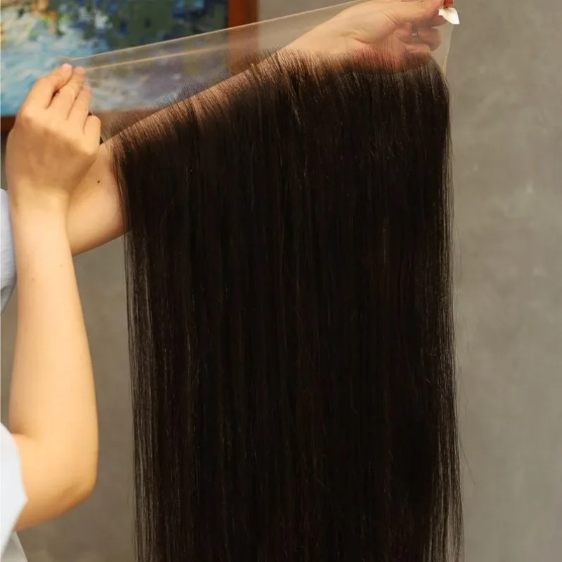 12～22インチ 13x6 ストレート人毛レースフロント 耳から耳まで深い大きなレースパート ブラジル産バージンヘア 目立たないシングルノット