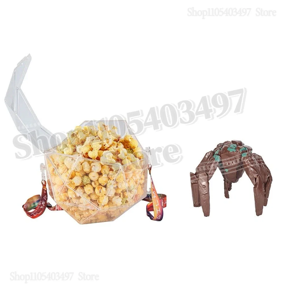 

2026 New Project Hail Mary Rocky Habitat Plastic Popcorn Bucket Reusable Snack Bowl for Movie Night Party Gift