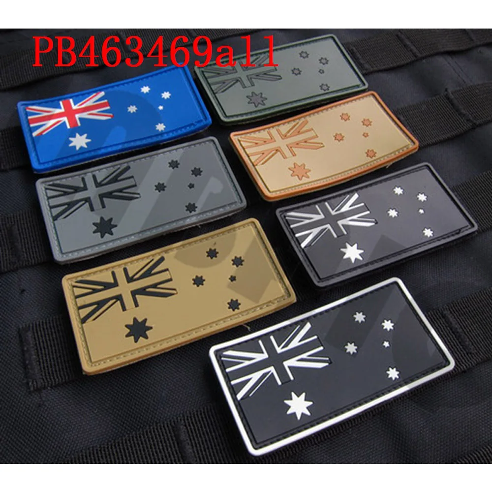 3D PVC Patch The Australian Flag