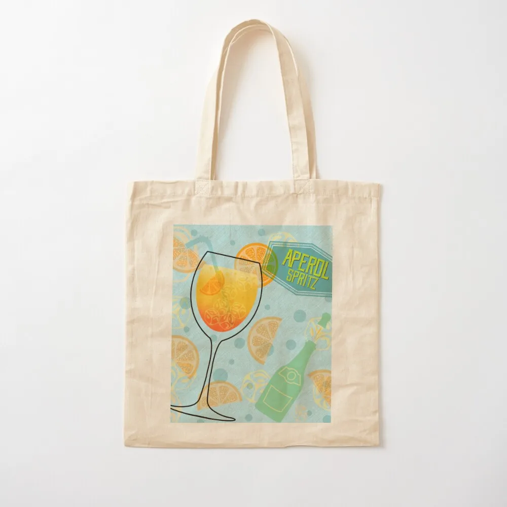 Aperol Spritz Cocktail Tote Bag