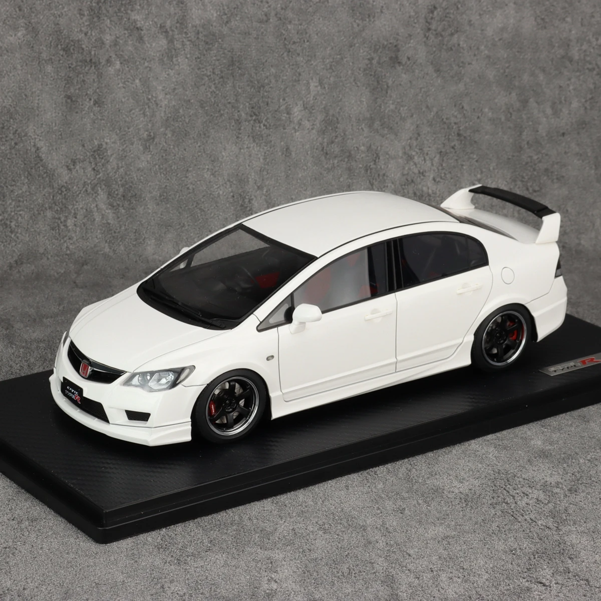 

IG 1:18 CIVIC FD2 Тип R JDM имитация Ограниченная серия резиновый Металл статическая модель автомобиля игрушка подарок