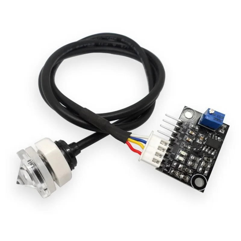 Double Tank Intelligent Liquid Level Alarm Infrared Optical Non Contact Detection Industrial Anti Overflow Monitoring