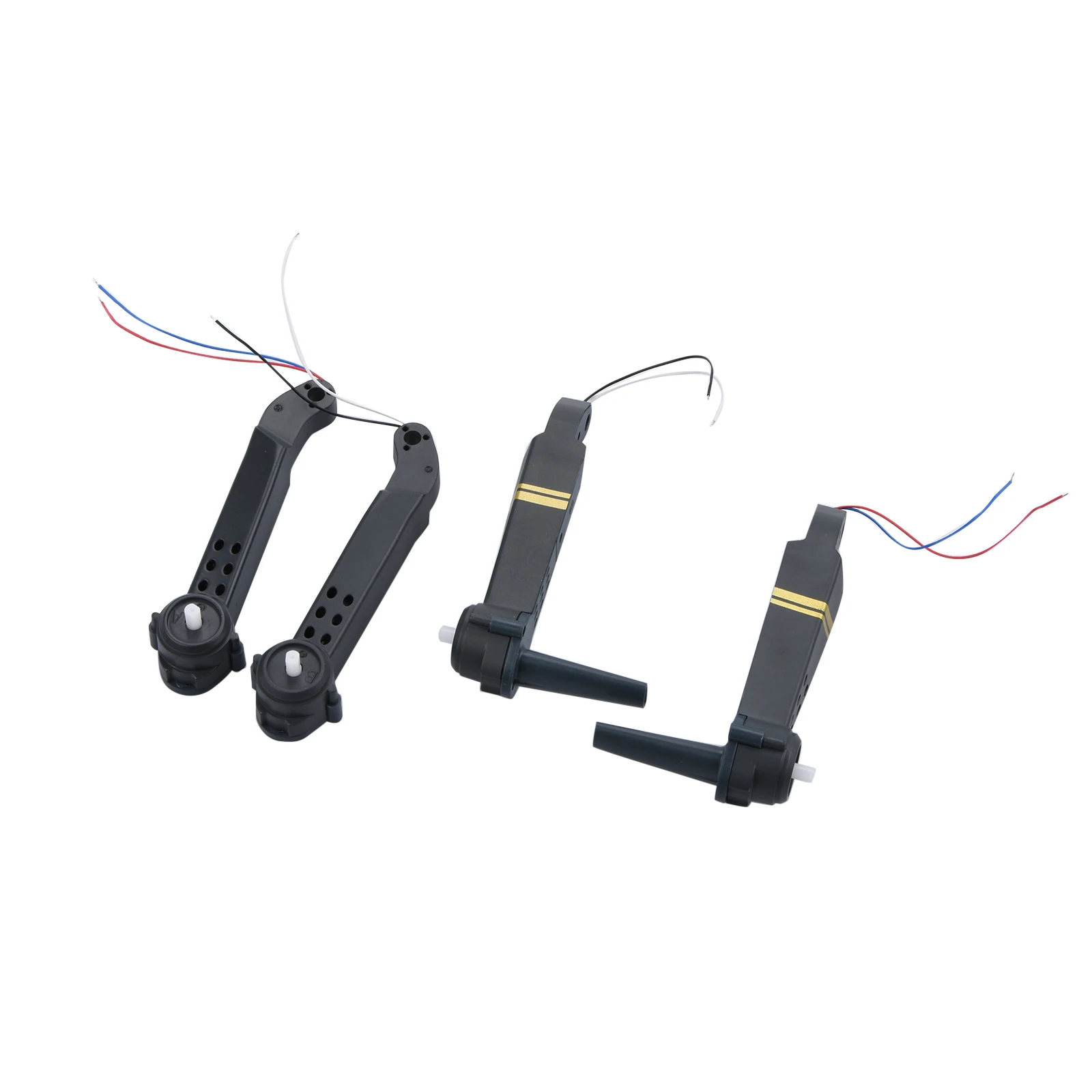 Per Eachine E58 JY019 RC Quadcopter pezzi di ricambio bracci dell'asse con elica del motore per FPV Racing Drone Frame sostituire gli accessori