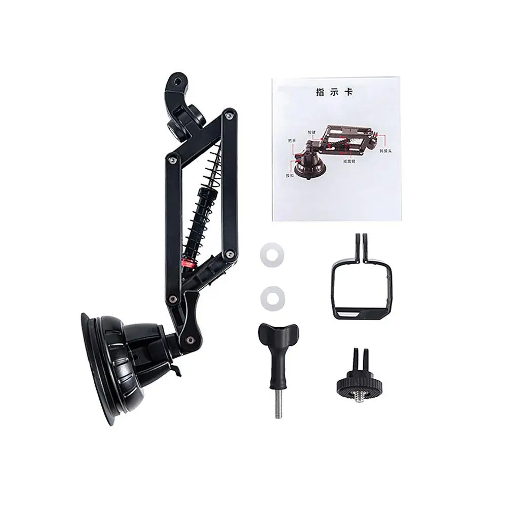 Gimbal Z-Axle Camera Car Bracket For DJI Pocket 3 Suction Cup Mount Car Holder Stabilizer Car For Insta Auto Video Stand