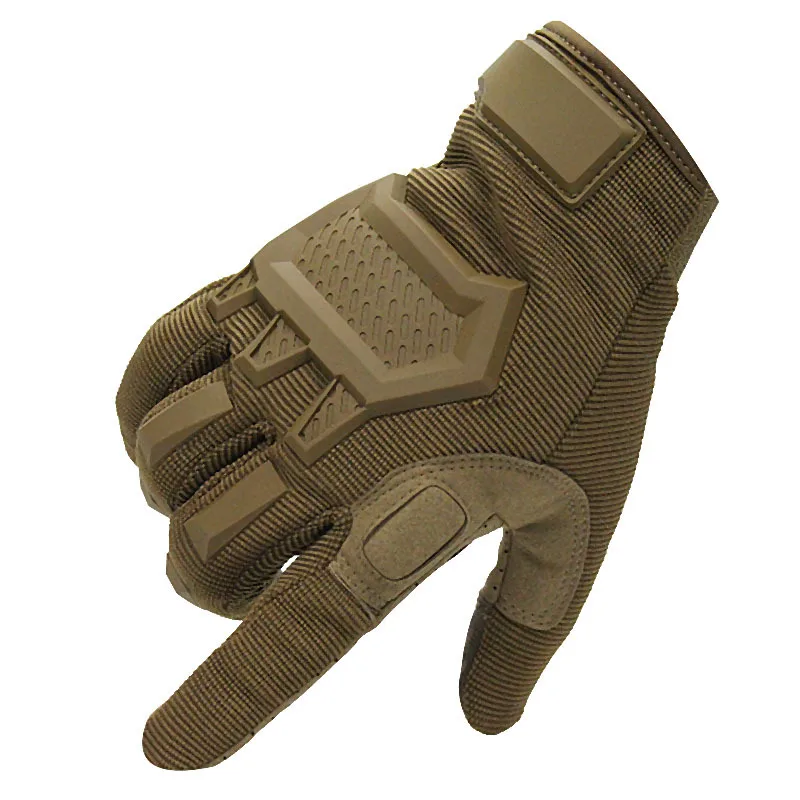 Touch Scree Taktische Handschuhe Herren Paintball Airsoft Outdoor Sport Schießen Wandern Rennen Polizei Vollfingerhandschuhe – Detail 10