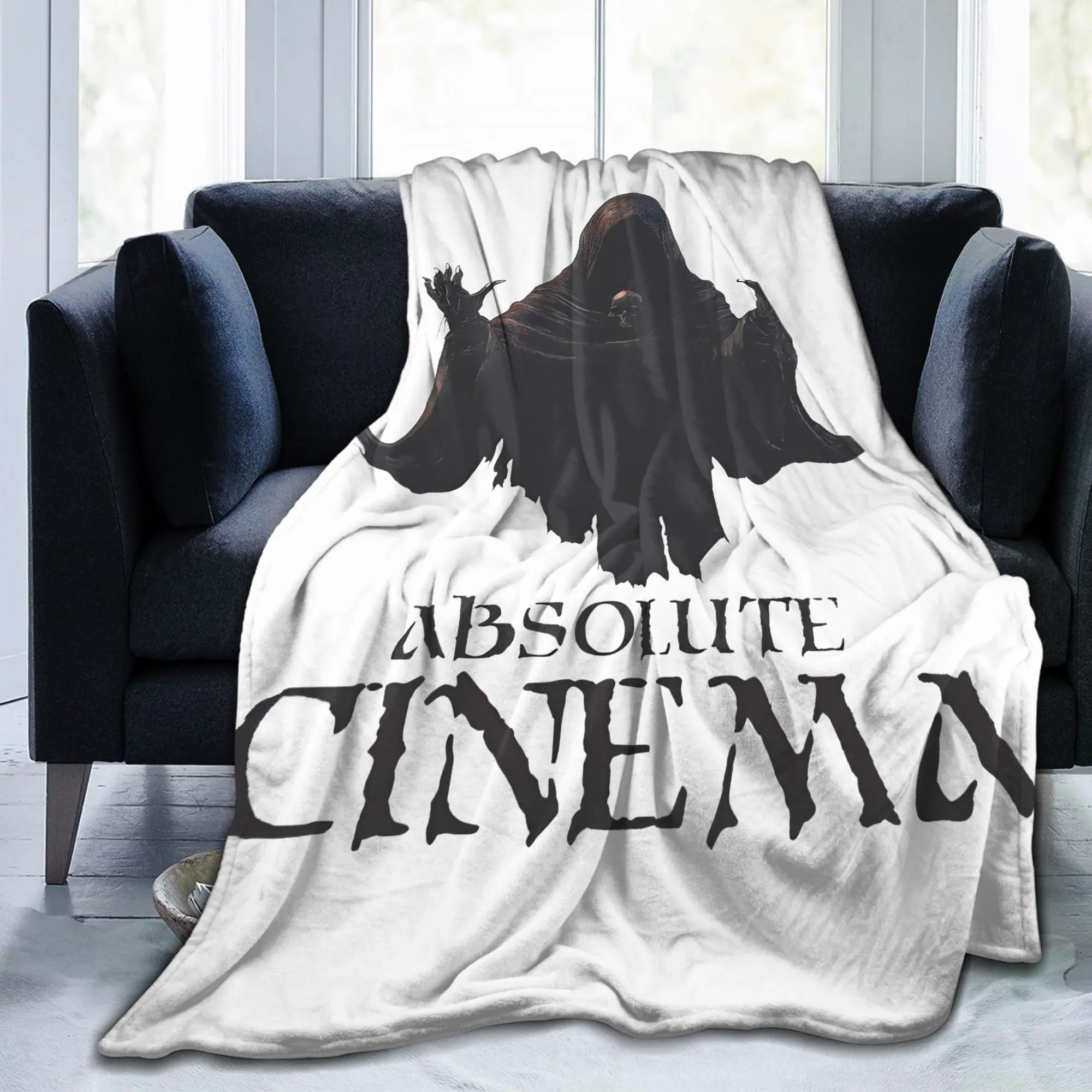 Paths Exile Absolute Cinema Funny Blankets Flannel ARPG Game Lightweight Throw Blanket for Bedding Gift Portable