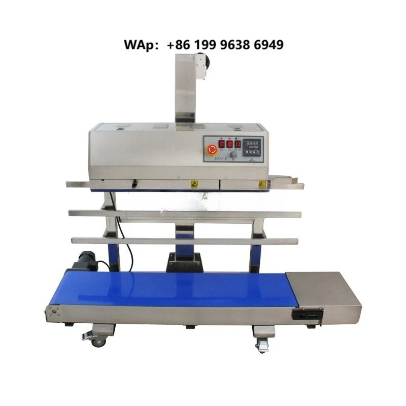 HZPK Industrial Automatic Plastic Pouch pp Aluminium Foil Bag Electric Heat Continuous Sealing Machine
