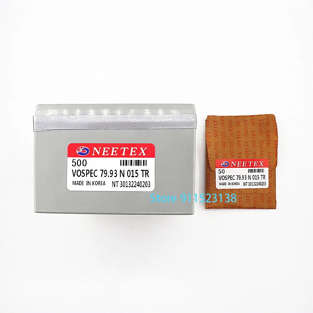 500 Pieces Genuine Korean NEETEX Knitting Needle VOSPEC 79.93 N 015 TR For Knitting Machine