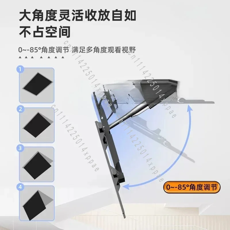 For Large Flat Screen Electric Ceiling Flip TV Mount Remote Operated Pitched Roof Holder