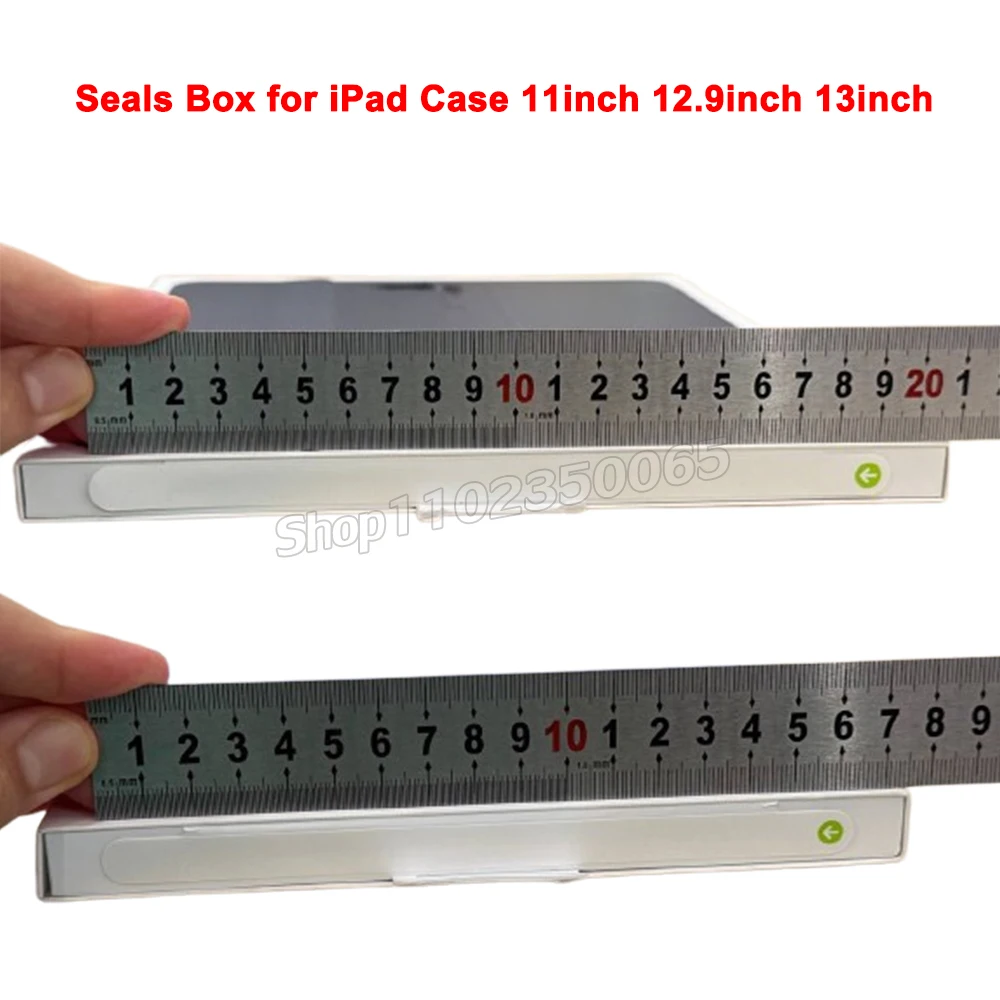 100 قطعة صناديق OEM إعادة التعبئة ملصقات الأختام الورقية لجهاز iPad Air 11 13 M3 2025 Pro M2 M4 11 Pro 13in 12.9 بوصة ORI حافظة التعبئة الخارجية #1