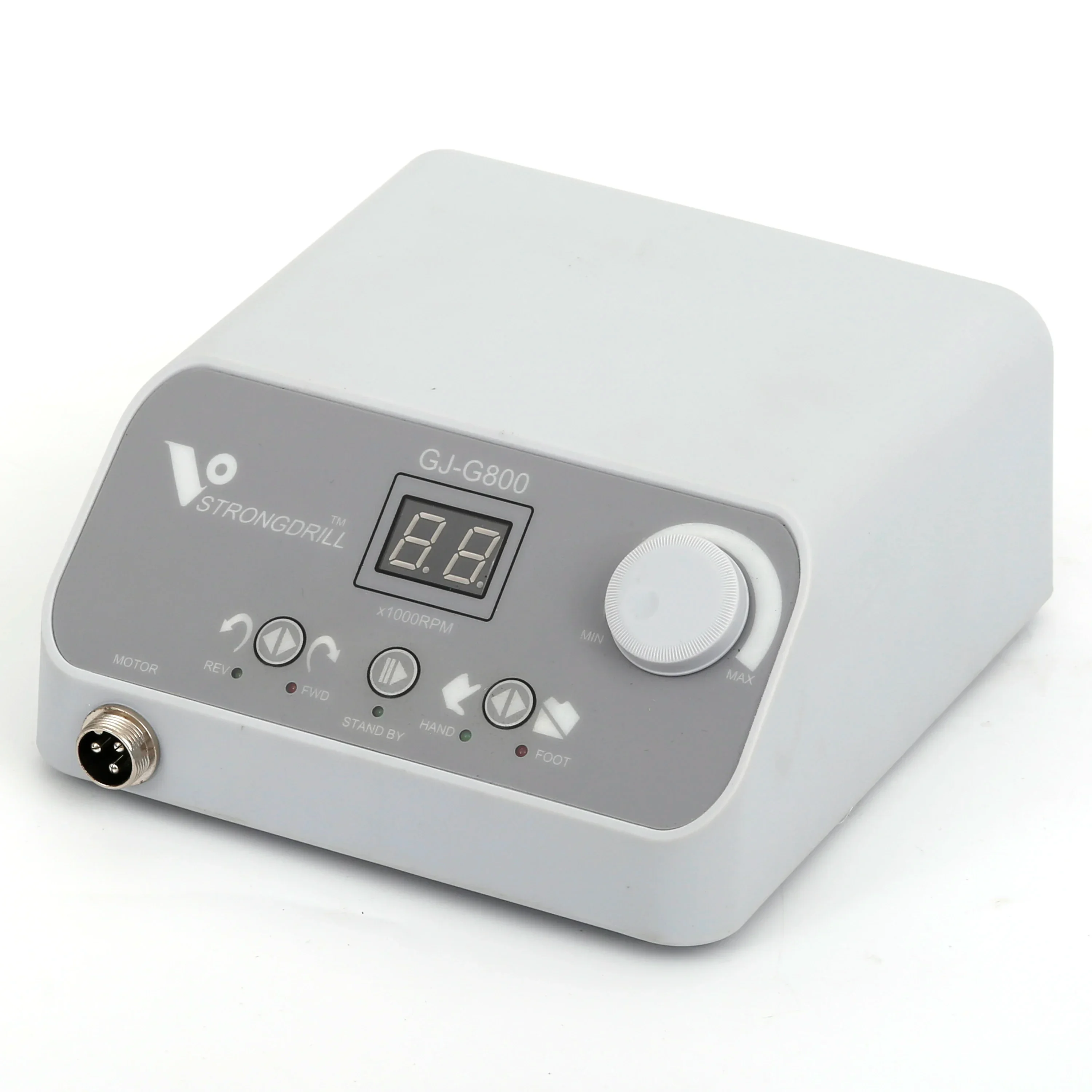 Gold Seller 50,000 RPM Brushless Dentals Micromotor Foot Control Dentals Laboratorys Polishing Kit G800 with E Type Lab Handle / 4