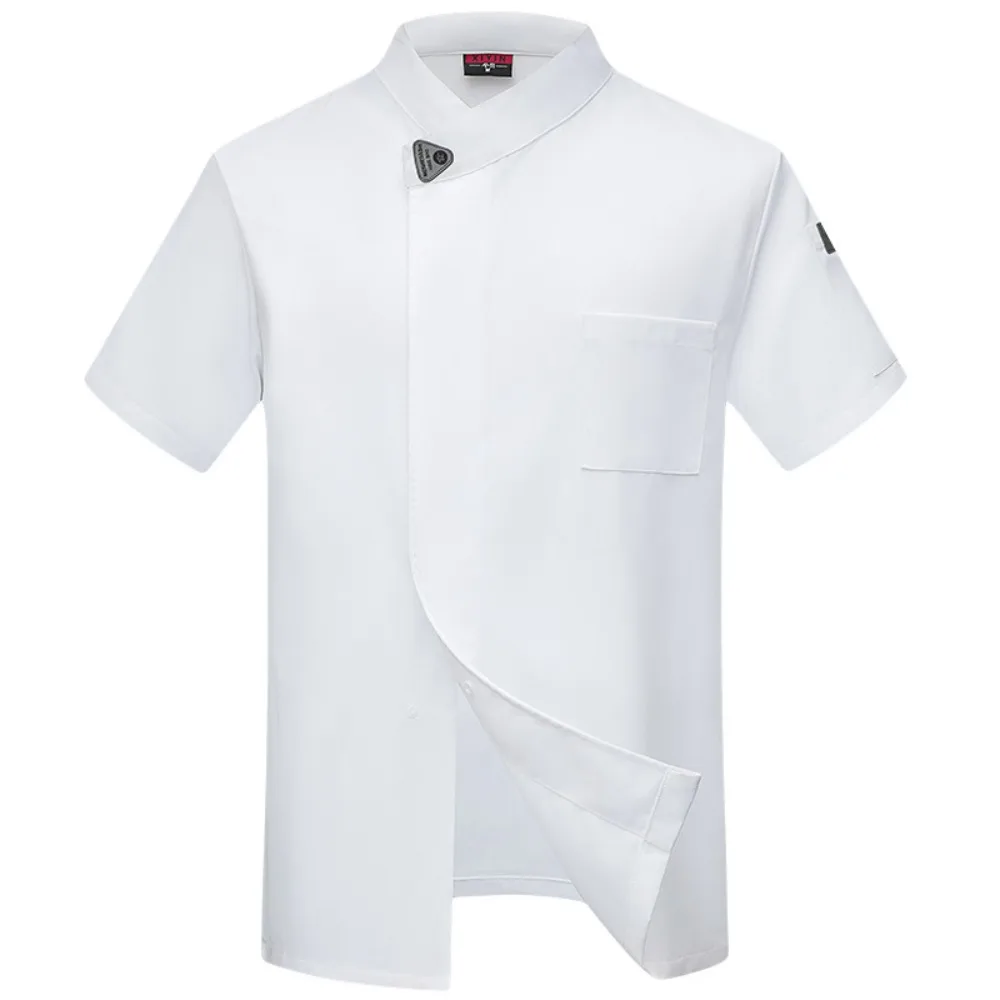 통기성 그물 요리사 정장 중국 식당 호텔 케이터링 뒤로 주방 여름 반팔 작업복