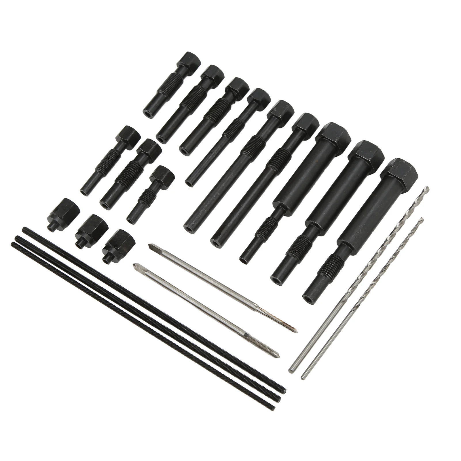 

22PCS/Set Metal Portable Glow Plug Electrodes Removal Tool Kit with Storage Box