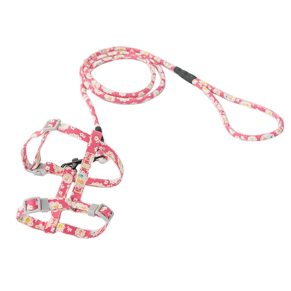 

Pet Leash Rope Dog Small Harnesses for Leads Belt Pull Supplies Chest Strap I-shaped