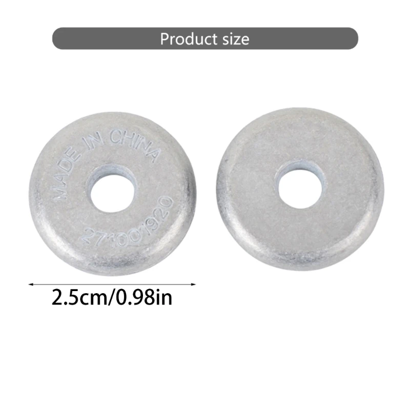 1Pair  271001920 Anode For Sea-doo RXP RXT WAKE GTR FISH Outboard Motorboat Zinc Block