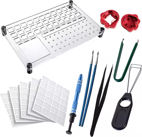 Switch Tester Lubrication Station Pro Kit Switch Opener Acrylic Lube for Custom Mechanical Keyboard Cherry Switches Lubricating