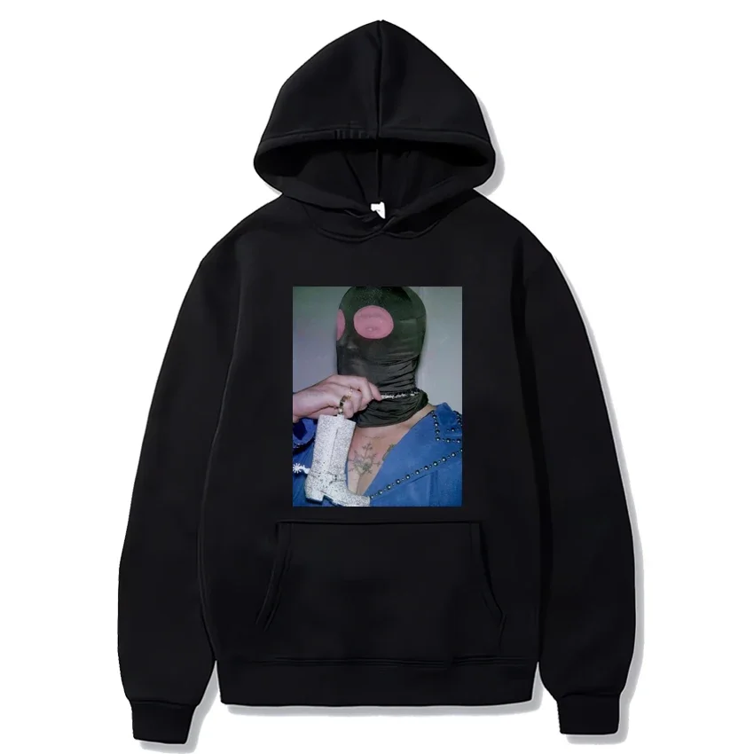 

Hot sale Bad Bunny rap album Graphics Hoodies Men Women Personalized Oversized streetwear Unisex Fleece Long sleeve Sweatshirt