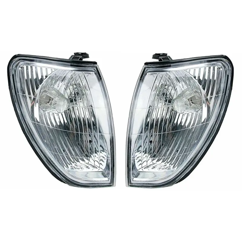 

Car Turn Signal Light Side Light Pair For Toyota Land Cruiser FJ100 LC100 1998-2007 Front Bumper No Bult