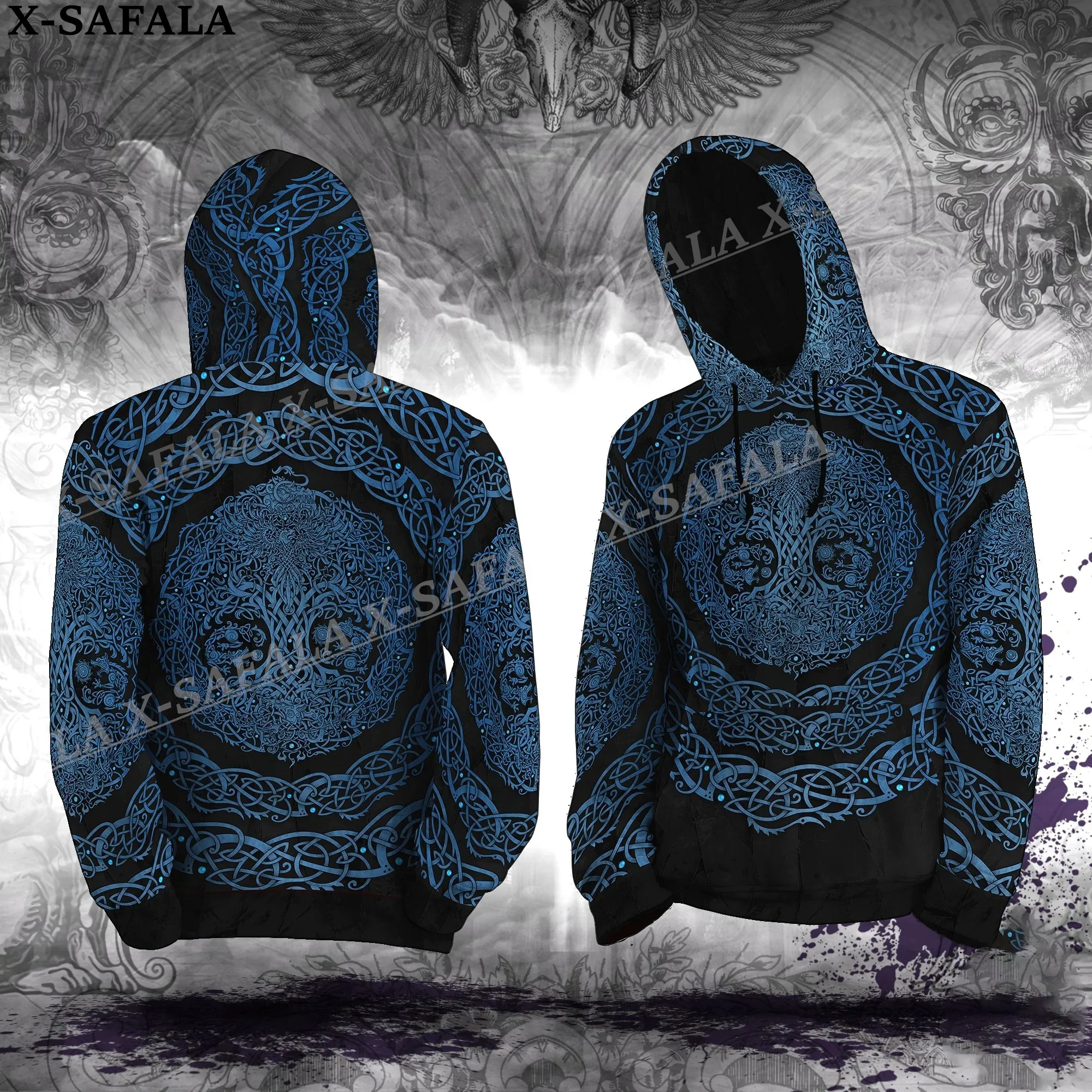 

Yggdrasil Viking Norse Tree Of Life 3D Print Hoodie Man Female Pullover Sweatshirt Hooded Jacket Jersey Coat Tracksuits-1