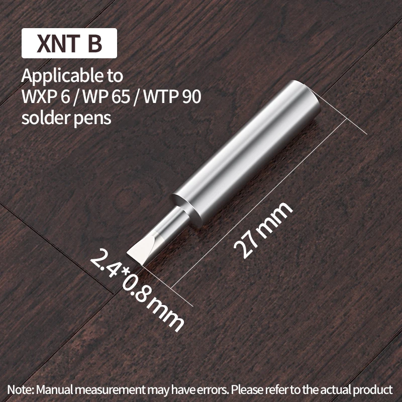WELLER XNT Series Replace Soldering Iron Tips XNT1SC XNTA XNT6 XNTD XNTKN XNT1X XNT1S XNTH XNTB Compatibility WXP65 WTP90 WT1010