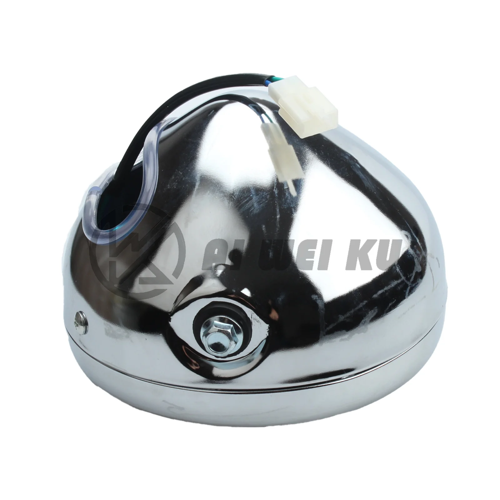 12V-80V 6 Beads LED Round Headlight 5 Inch Circular Lamp for Citycoco Electric Scooter Accessories