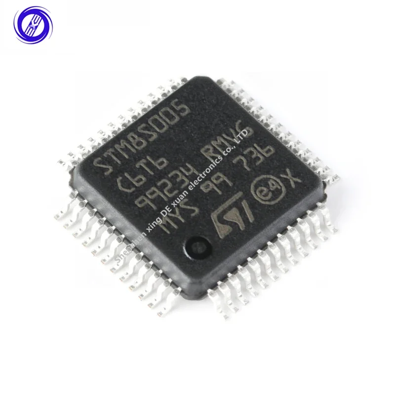 Original genuine STM8S005C6T6 LQFP-48 8S005 16MHz/32KB flash memory/8-bit microcontroller-MCU