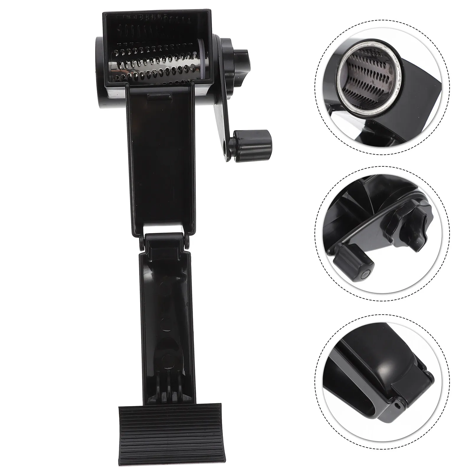 

1Pcs Cheese Grater Rotary Stainless Steel Manual Shredder for Hard Cheese Chocolate Kitchen Gadget Easy to Use Gift Idea