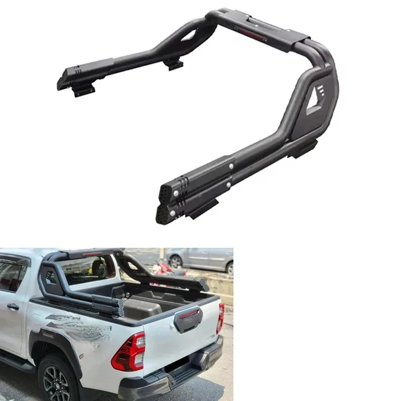 

2015-2020 Double Cs 4X4 Accessories Pick Up Truck Adjustle Sport Black Roll Bar
