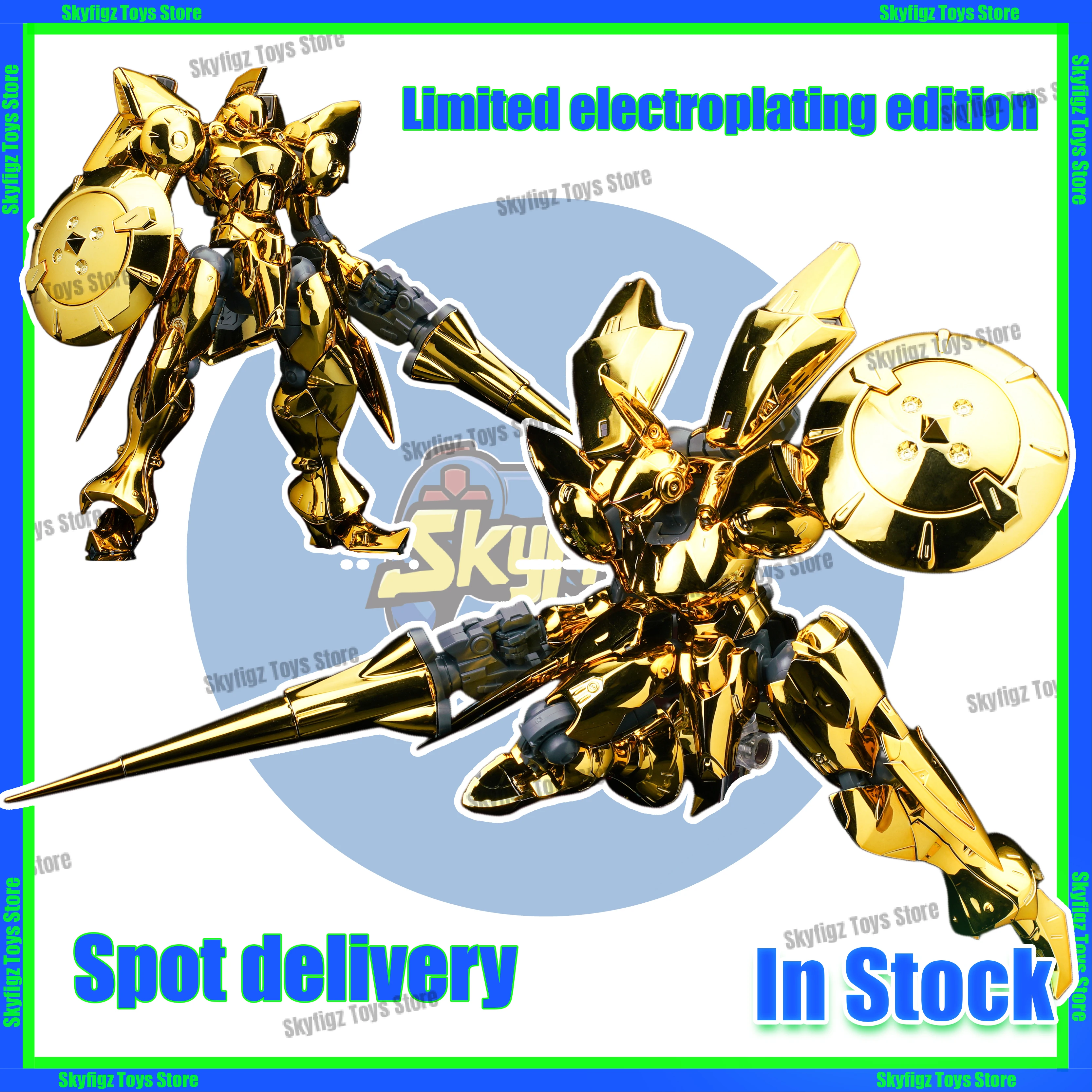

In Stock Chieftain Continent Assembled Model Super Mobile Trooper Aktarn Electroplated Version Movable Figure Collection Gift